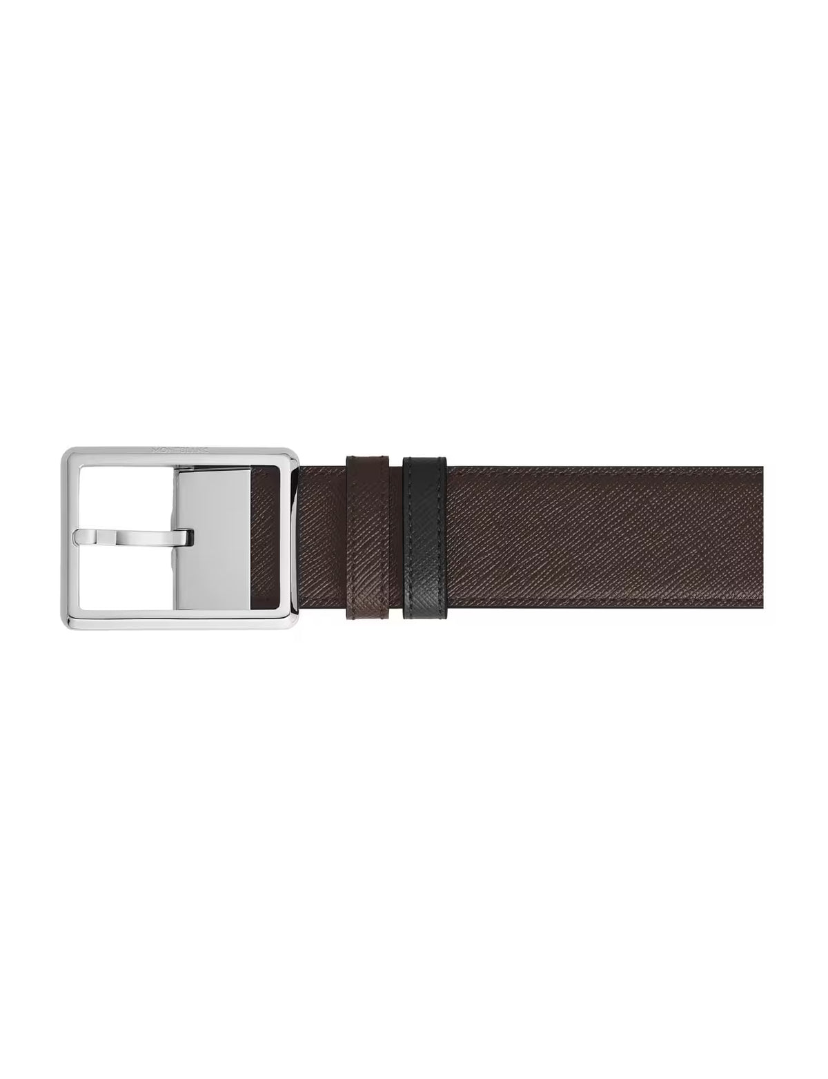 Montblanc Belt-RectangFormSPRevSartBk/SartEb35mm