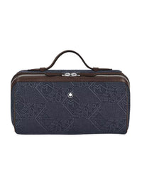 Montblanc 4810 denim toiletry case Bl