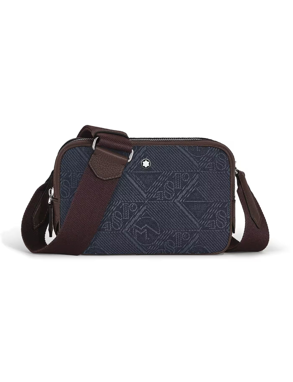 Montblanc 4810 denim crossbody mini Bl
