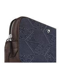 Montblanc 4810 denim crossbody mini Bl