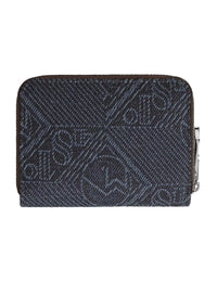 Montblanc 4810 denim wallet2cc zip mn Bl