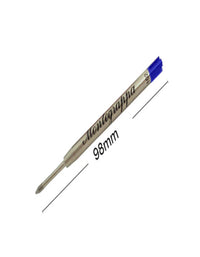 Montegrappa Ballpoint Pen Refills, 10 units/box, Blue, Medium