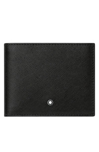 محفظة Montblanc Sartorial 6 cc باللون الأسود