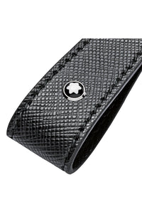سلسلة مفاتيح من Montblanc Sartorial باللونين الأسود والفولاذي