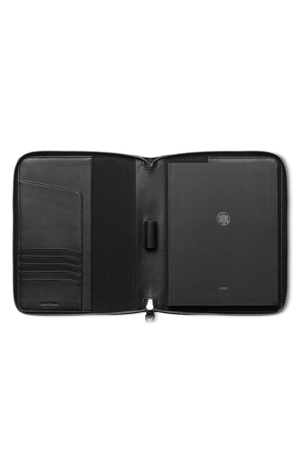 Montblanc Meisterstuck Soft Grain Notebook Hold with Pocket Black