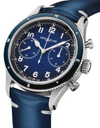 Montblanc 1858 Automatic Chronograph Blue Dial