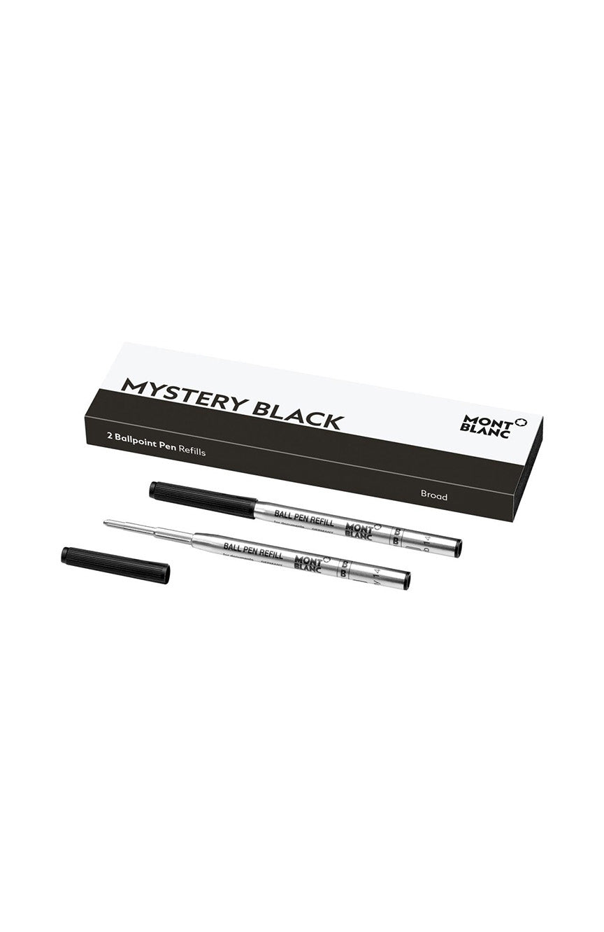 قلم مون بلان BP B 2x1 Mystery Black PF
