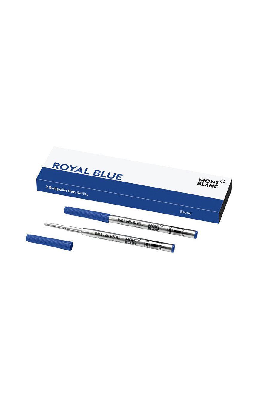 قلم مون بلان BP B 2x1 Royal Blue PF