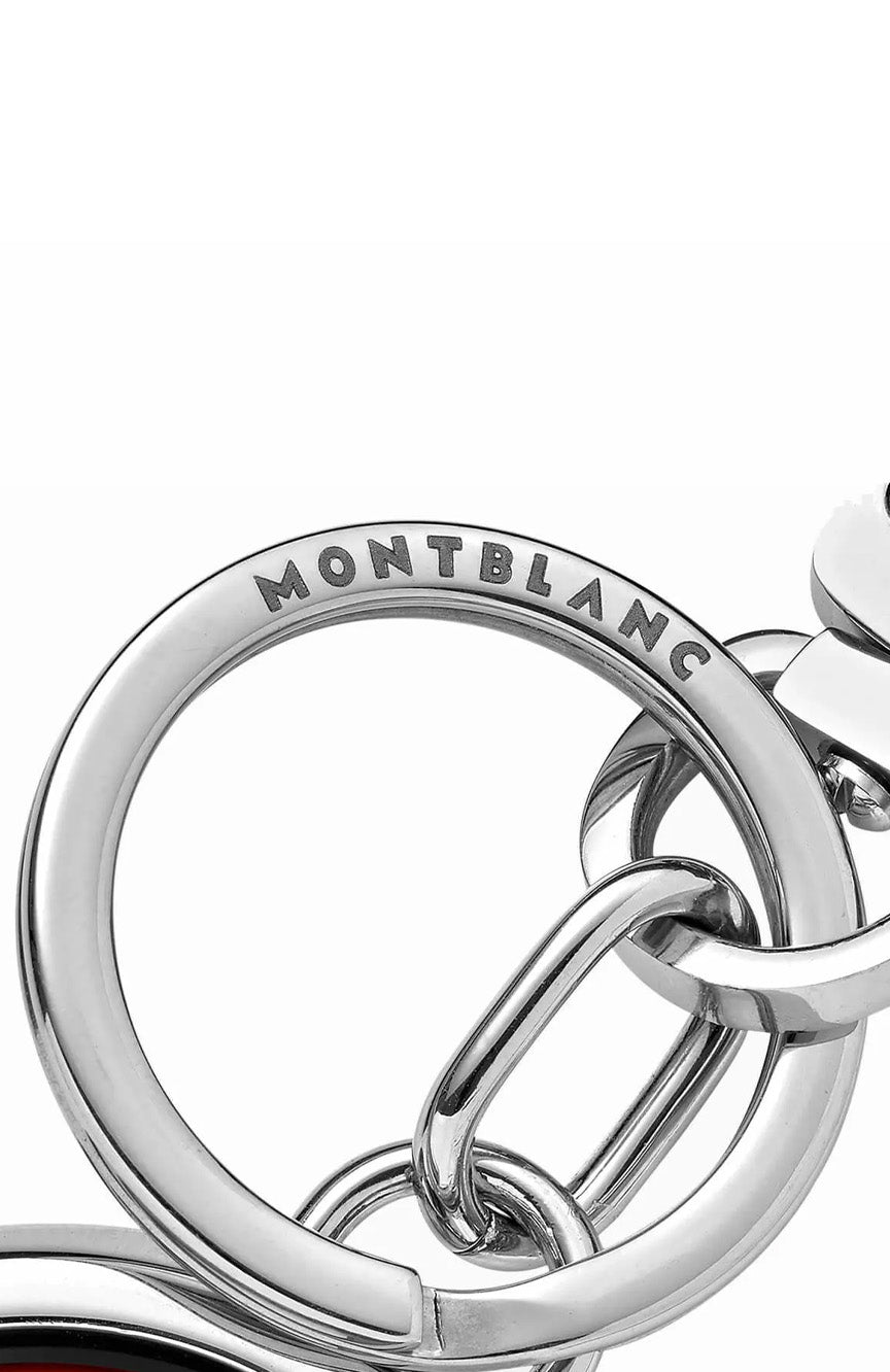 Montblanc Meisterstuck Spinning Emblem Key Fob Red