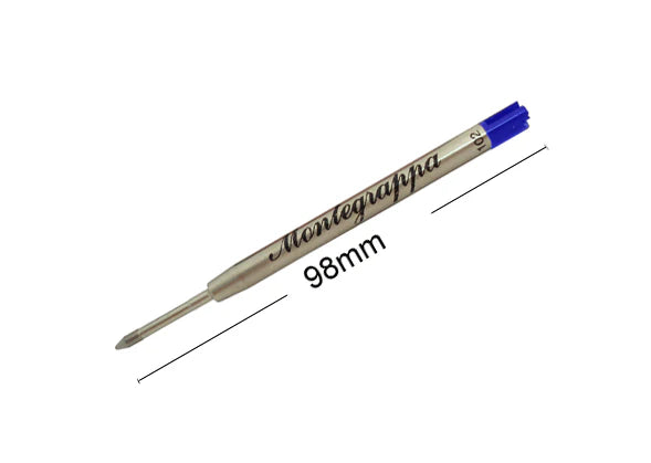 Montegrappa Ballpoint Pen Refill, 1 unit/box, Blue, Medium