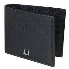 Dunhill Cadogan 8cc billfold, Black