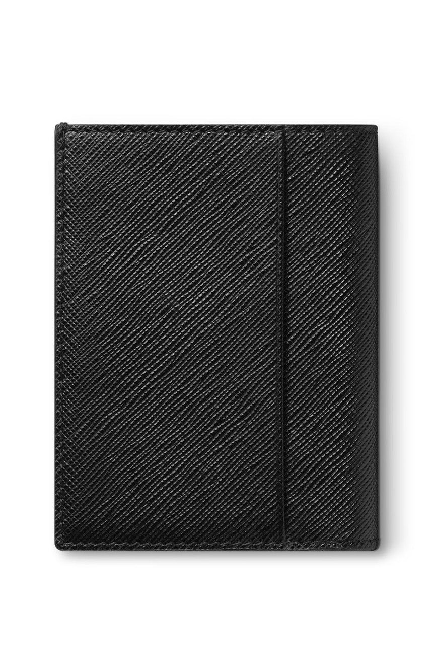 محفظة Montblanc Sartorial Mini 4cc باللون الأسود
