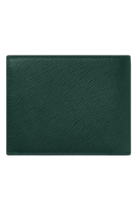 محفظة Montblanc Sartorial 6cc باللون الأخضر البريطاني