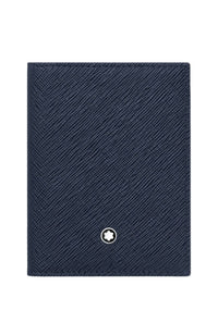 حامل بطاقات Montblanc Sartorial 4cc حبر أزرق