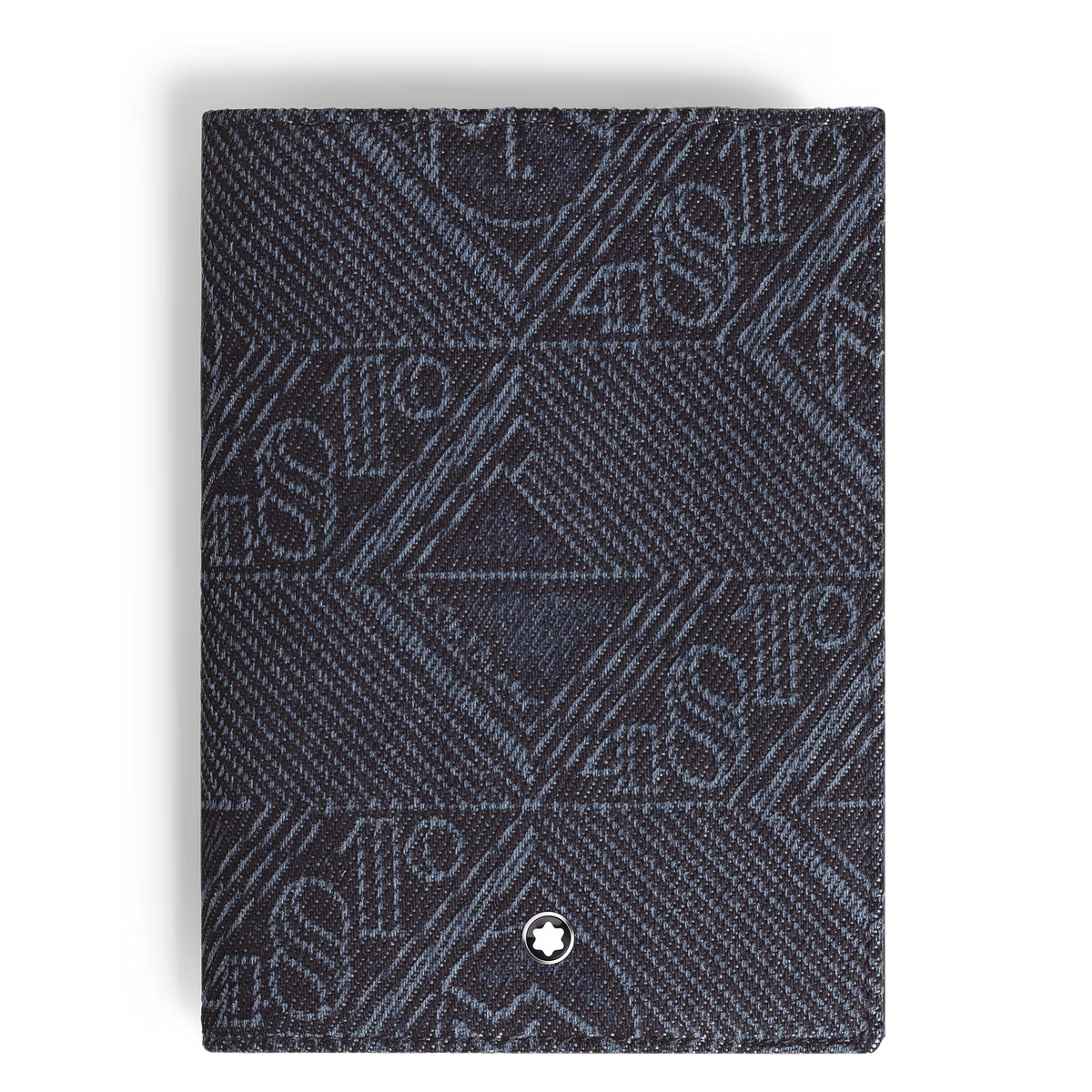 Montblanc 4810 denim passport holder Bl