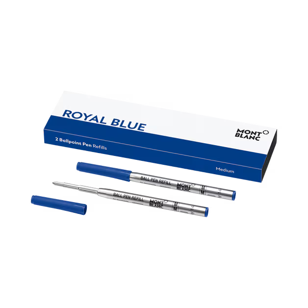 قلم مون بلان BP M 2x1 Royal Blue PF