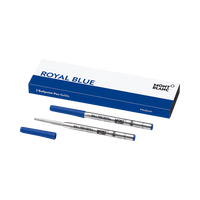 قلم مون بلان BP M 2x1 Royal Blue PF