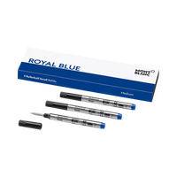 MONTBLANC REFILL RB SMALL M 3x1 ROYAL BLUE PF