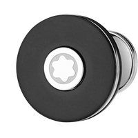 Montblanc Cufflinks, Round, Steel, Resin, PIX