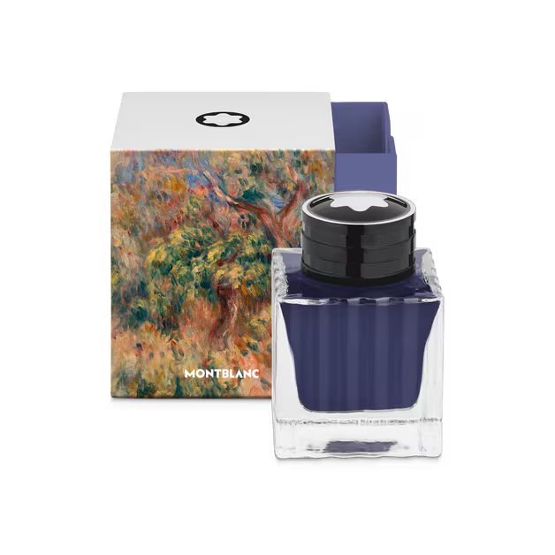 Montblanc Ink Bottle, Masters of Art Homage to Pierre-Auguste Renoir, Bleu Outremer - 50ml