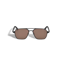 Montblanc Squared Sunglasses With Black Metal Frame