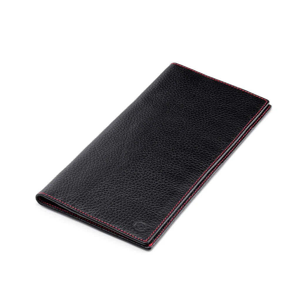 Montegrappa Travel Documents Case, Black & Red