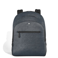 Montblanc Sartorial backpack medium 3 Comp Tweed Blue