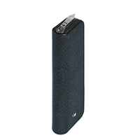 Montblanc Sartorial 1 pen pouch zip Tweed Blue