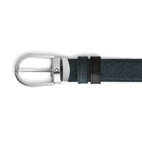 Montblanc Belt-HorseshoeSPRevTwBlSartor/BkMST 30mm