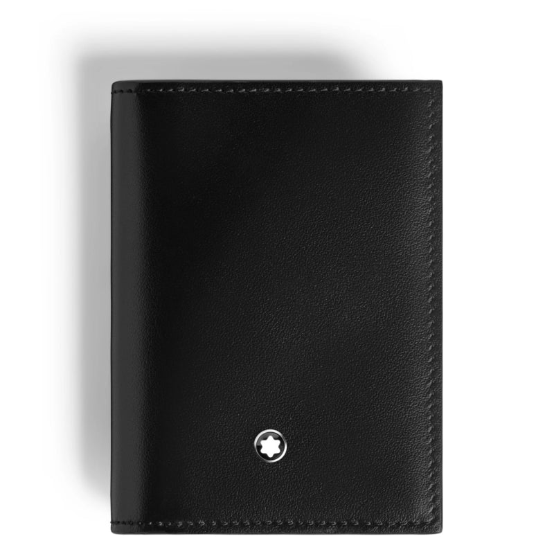 Montblanc Meisterstück card holder 4cc Bk/InBl