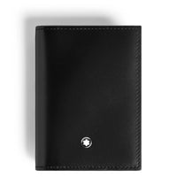 Montblanc Meisterstück card holder 4cc Bk/InBl