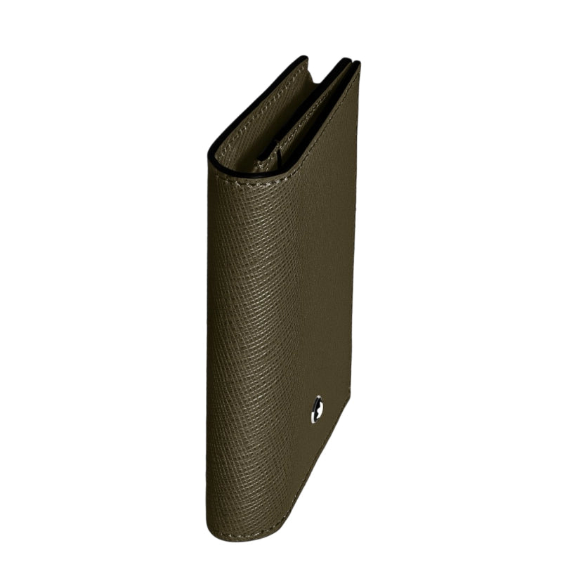 Montblanc Card Holder 4cc in Sartorial Leather Khaki