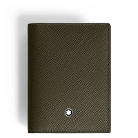 Montblanc Card Holder 4cc in Sartorial Leather Khaki