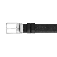 Montblanc Everyday 30 mm Reversible Belt in Grain Leather Black