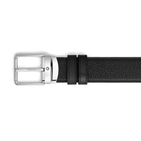 Montblanc Everyday 35 mm Reversible Belt in Grain Leather Black