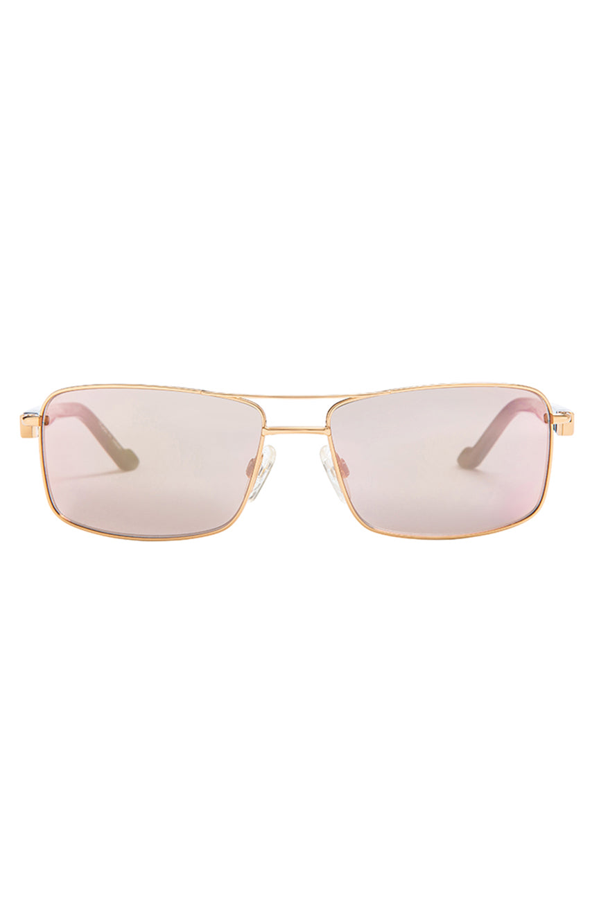 Bentley Titanium With Black Acetate-Gold Plated-Rose Gold Lens 9033