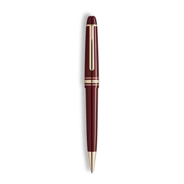 Montblanc Meisterstück Burgundy Red Midsize Ballpoint Pen