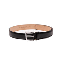 Ettinger Mens Waxy Leather Belt 35Mm 100Cm Black