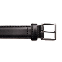Ettinger Mens Waxy Leather Belt 35Mm 110 Cm Black