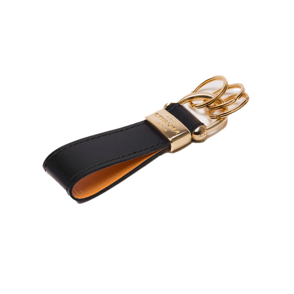 Ettinger Bridle Stirrup Keyring Black