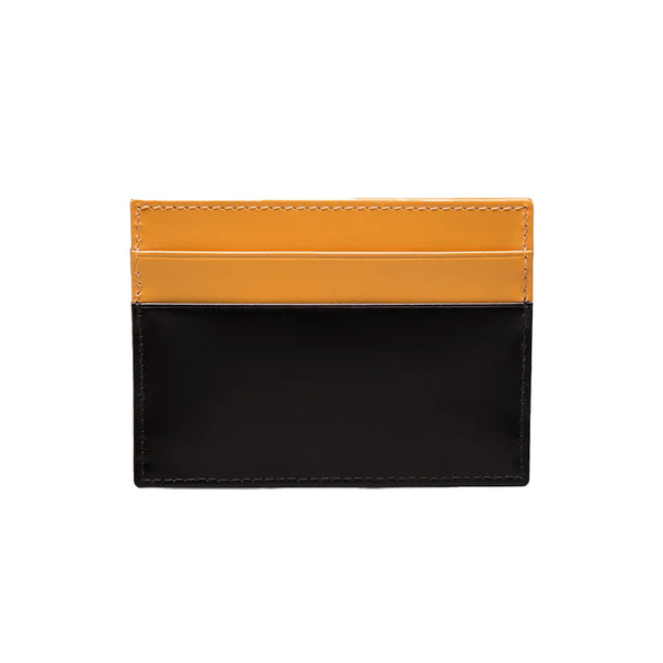 Ettinger Bridle Hide Flat Credit Card Case Black/London Tan