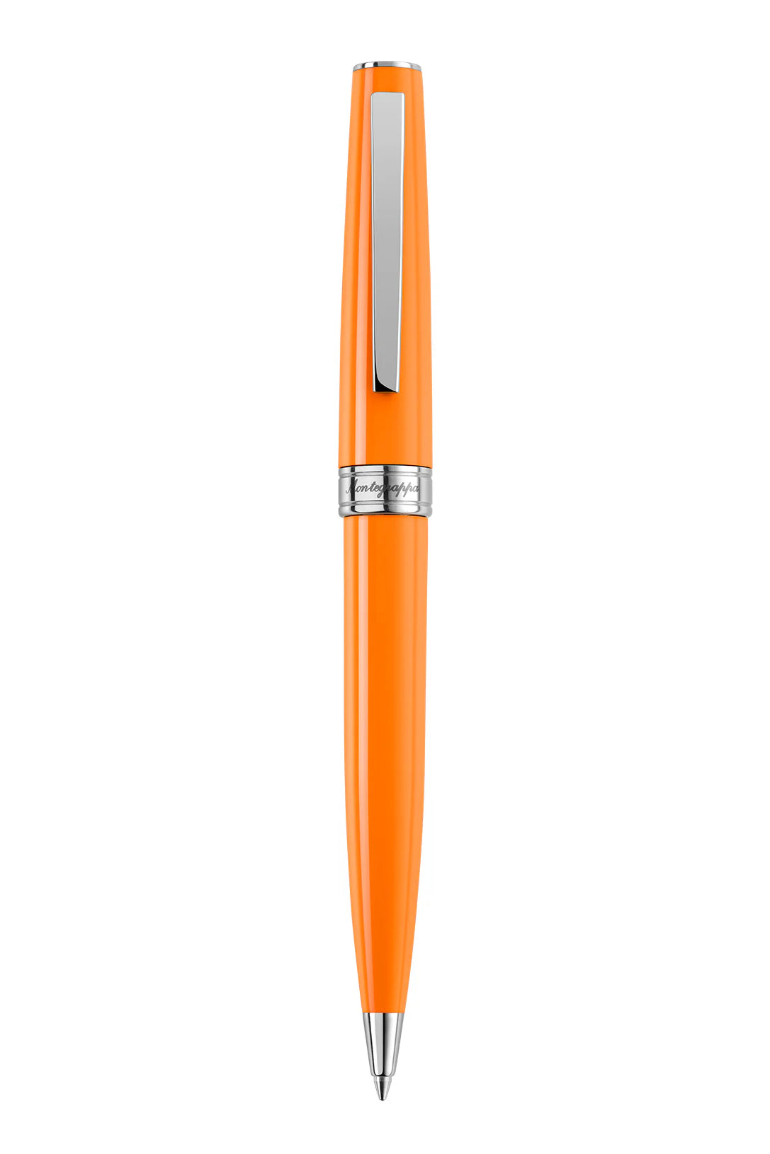 Montegrappa Armonia Ballpoint Pen, Steel, Orange