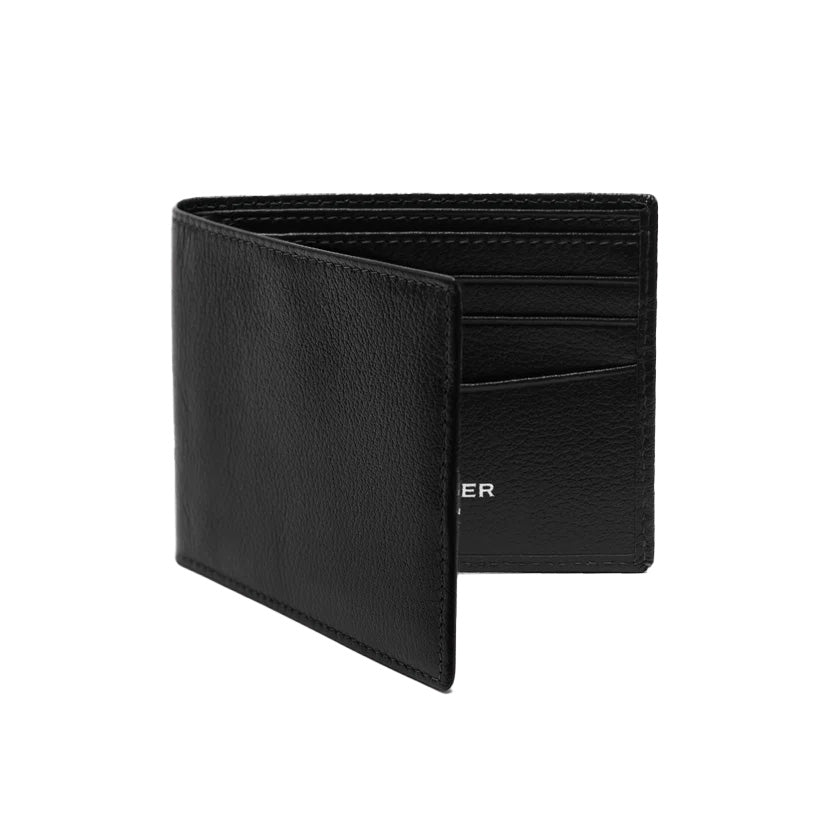 Ettinger Capra Billfold Wallet W. 6 C/C Black