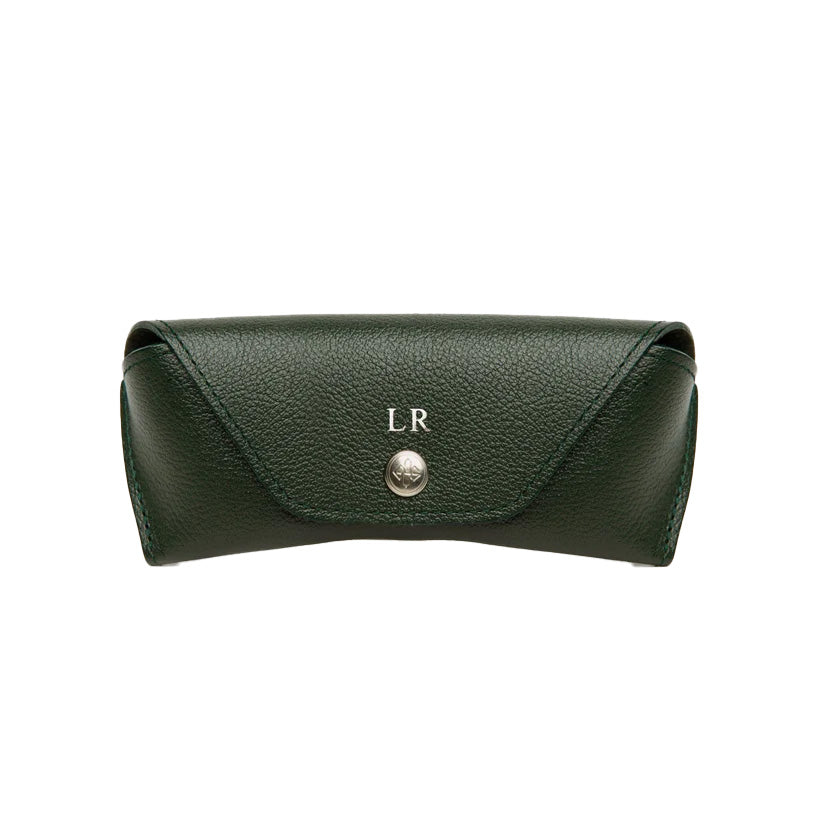Ettinger Capra Glasses Case Forest Green