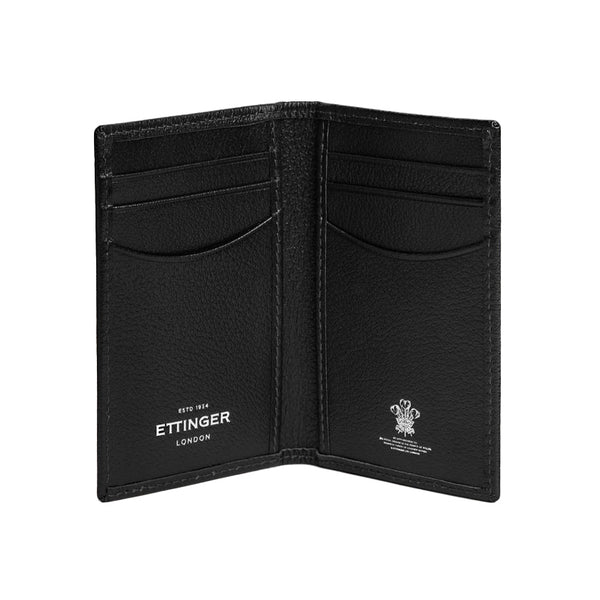 Ettinger Capra Slim Card Case Black