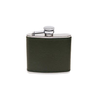 Ettinger Capra 4Oz Captive Top Flask W. Funnel Forest Green