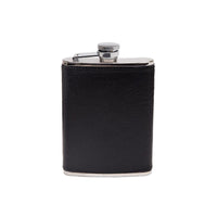Ettinger Capra 6Oz Captive Top Flask W. Funnel Black