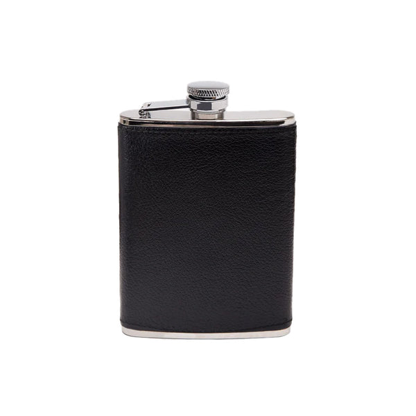Ettinger Capra 6Oz Captive Top Flask W. Funnel Black