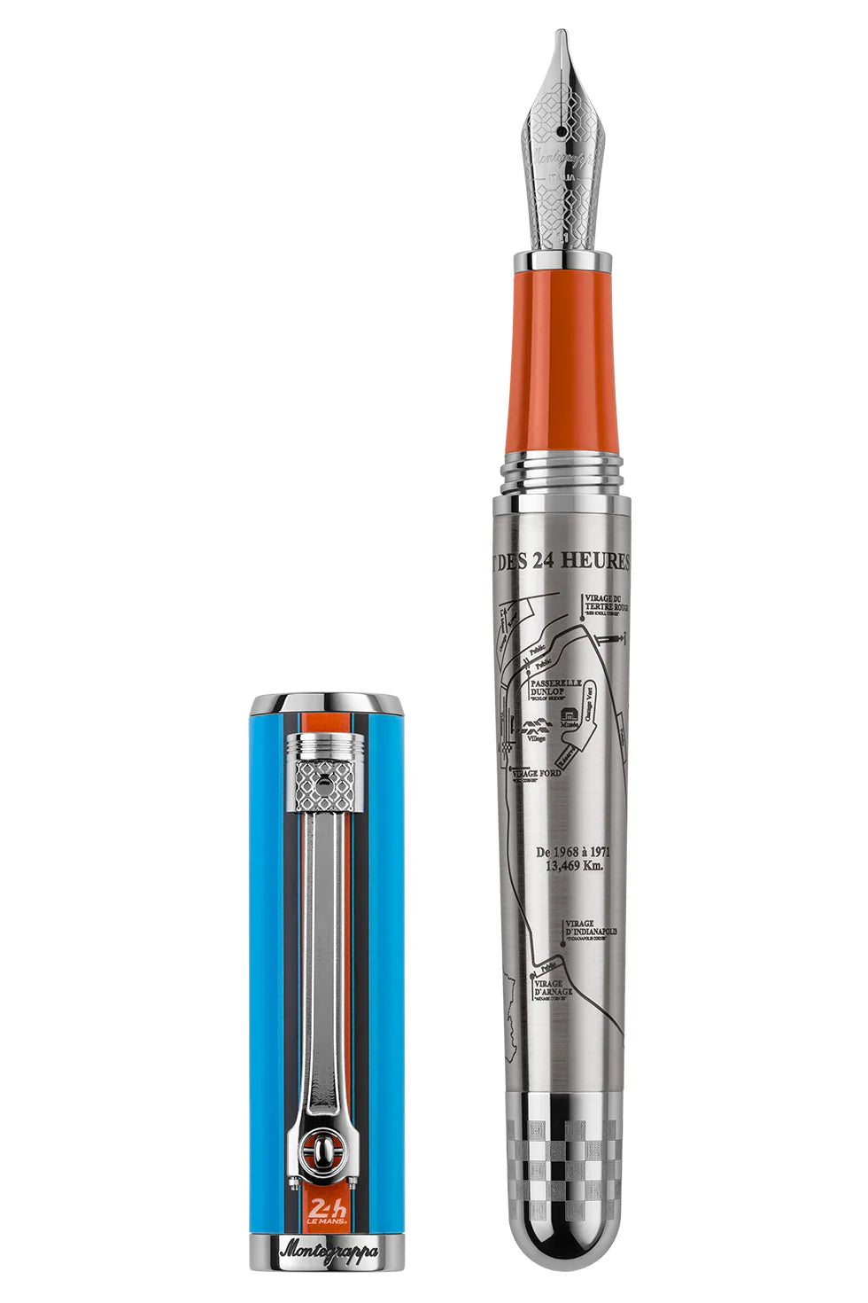 Montegrappa 24H LeMans Open Edition Endurance Fountain Pen Medium