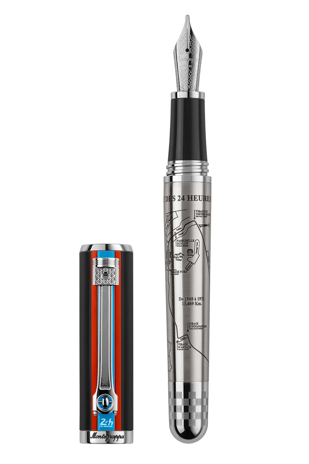 Montegrappa 24H LeMans Open Edition Innovation Fountain Pen Medium